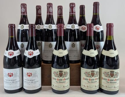12 bouteilles :
- 3 bouteilles Duc Tribert d'Hargi