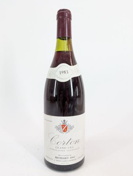 1 bouteille Brossard Aîné, Corton, Grand Cru, 1983