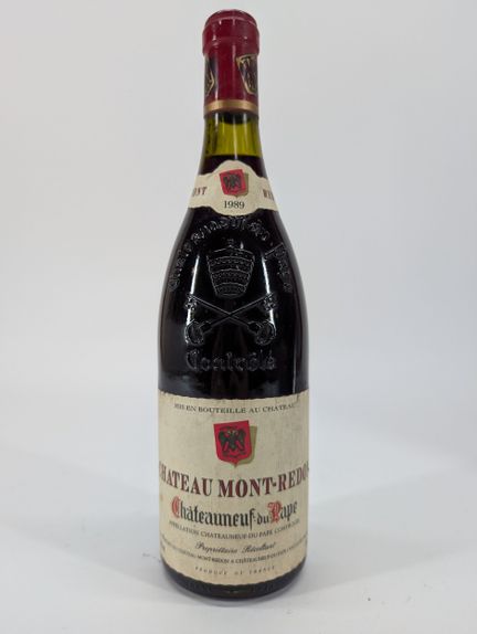1瓶蒙雷东酒庄（Château Mont-Redon）教皇新堡（Châteauneuf-du-Pap