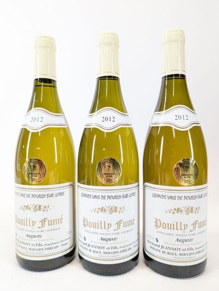 3 Flaschen Domaine Bertrand Jeannot, Pouilly-Fumé,