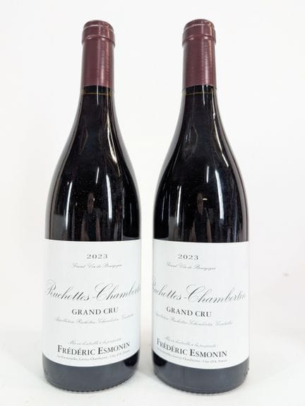 2 bouteilles Frédéric Esmonin, Ruchottes-Chamberti