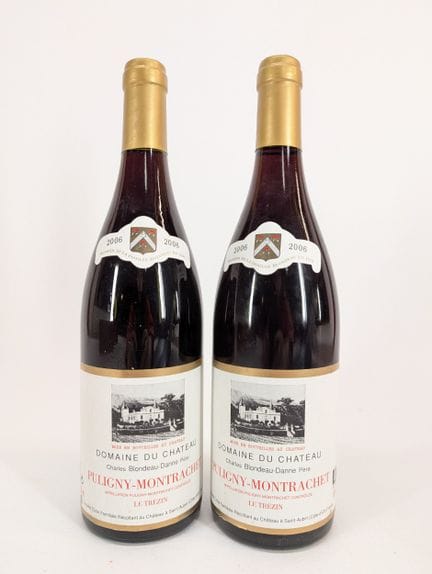 2 bouteilles Domaine du Château, Puligny-Montrache