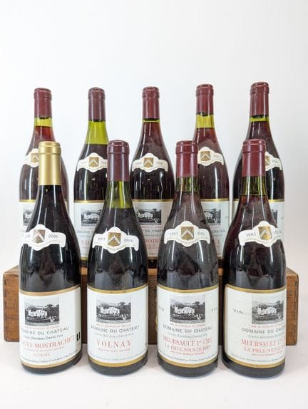 9 bouteilles :
- 2 bouteilles Domaine du Château, 