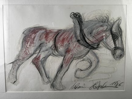 Antonius HÖCKELMANN (1937-2000)
Caballo de tiro
Té