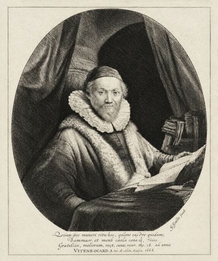REMBRANDT Van Rijn (1606-1669)
Jan Uytenbogaert, p