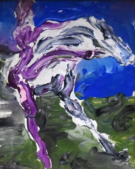 Antonius HÖCKELMANN (1937-2000)
Caballo y jinete, 