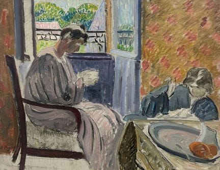 Jean PUY (1876-1960), «Mujer en la ventana», 1905
