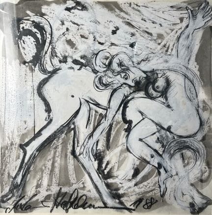 Antonius HÖCKELMANN (1937-2000)
Bailarina y grupa 