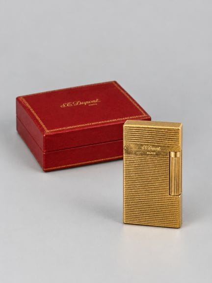 Encendedor Dupont, como nuevo, en su caja
