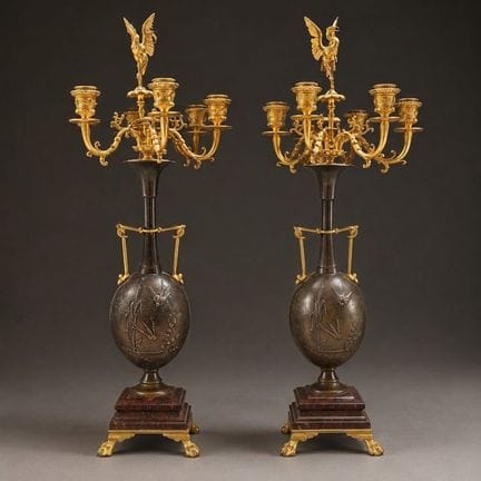 Henri Cahieux y Ferdinand Barbedienne
Par de jarro