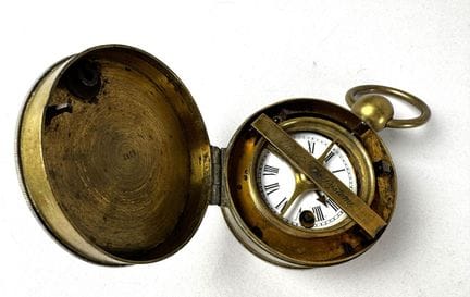 J. BURK PATENTE N.º 1889. Reloj de tambor en una c