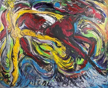 Antonius HÖCKELMANN (1937-2000)
Caballo al galope 