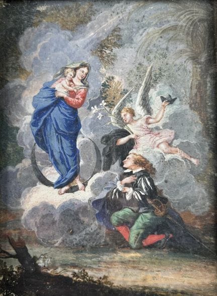French school circa 1680
The Pious Vow of Louis XI
