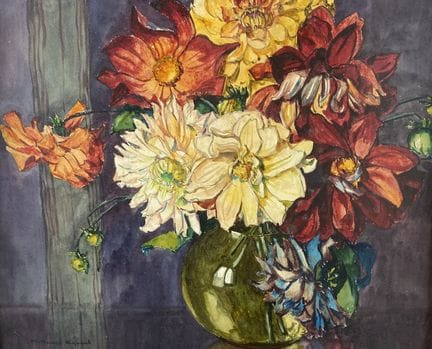 Marguerite BEAUZEE-REYNAUD (1894-1985)
«Dalhias»
A