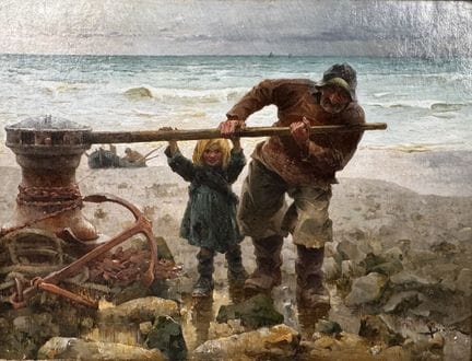 Henri Gaston Darien (FRANCÉS, 1864-1926)
«Marinero