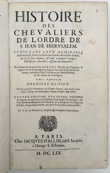 [BOSIO (Giacomo)] - BOISSAT (Pierre de) - BAUDOIN 