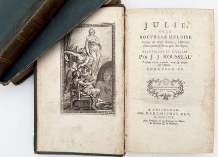 ROUSSEAU (J. J.). JULIE, OR THE NEW HELOISE. Amste