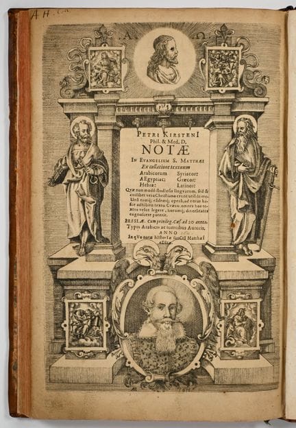 KIRSTEN (Peter, or Petrus Kirstenius). NOTES ON TH