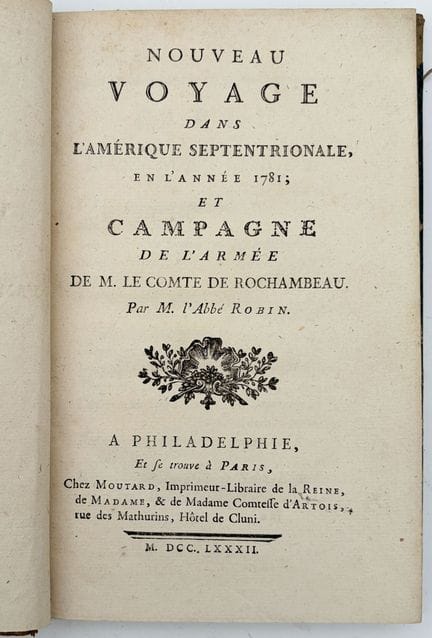 [TRAVELS]. ROBIN (Charles-César). A NEW JOURNEY TH