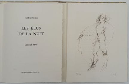 [SOLD]. PIÑEIRO (Juan). THE CHOSEN ONES OF THE NIG