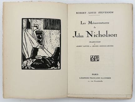 STEVENSON (R.-L.). THE MISADVENTURES OF JOHN NICHO
