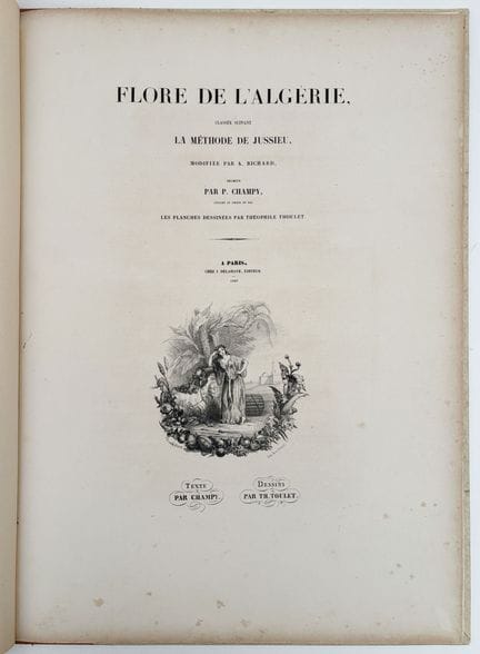 [ALGERIA]. CHAMPY (P.). FLORA OF ALGERIA, classifi