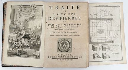 LA RUË (Jean-Baptiste de). TREATISE ON THE CUTTING