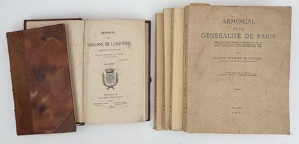 [GENEALOGY]. LA ROQUE (Louis de). ARMORIAL OF THE 