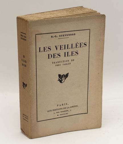 STEVENSON (R.-L.). EVENINGS ON THE ISLANDS. Transl