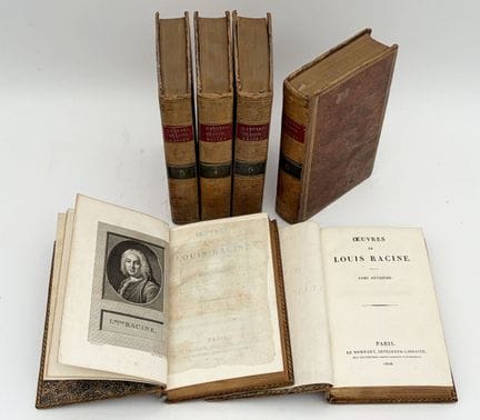 RACINE (Louis). WORKS. Paris: Le Normant, 1808. Si