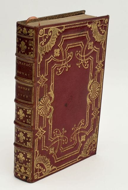 [COVER WITH COAT OF ARMS]. ROYAL ALMANAC, leap yea
