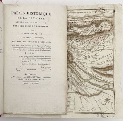 [CARME-DUPLAN]. HISTORICAL ACCOUNT OF THE BATTLE F