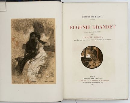 BALZAC (H. de). EUGÉNIE GRANDET. P., Ferroud, 1911