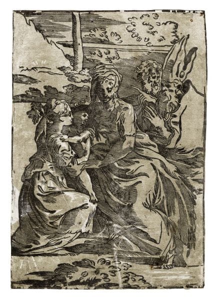Antonio Da Trento, Andrea Andreani [attribué à], L