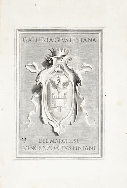 Auteurs divers, Galerie Giustiniana du marquis Vin