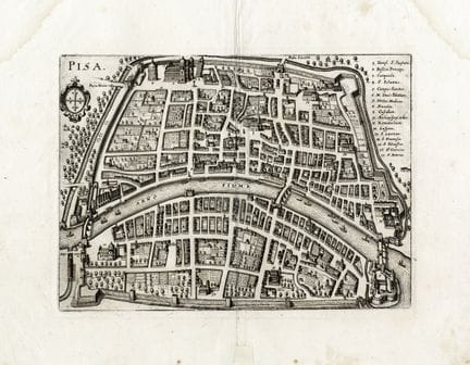 Matthäus Merian, Pisa. Frankfurt am Main: Publishe