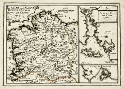 Nicolas De Fer, Kingdom of Galicia, Province of Sp