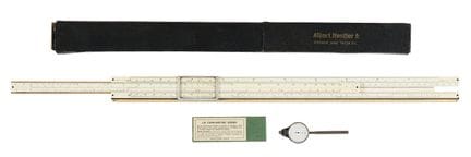 Albert Nestler No. 24 Rietz 50-cm slide rule, Germ