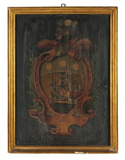 Piedmont, 18th century, Canavesio Coat of Arms.  1