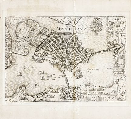 Matthaus Merian Johann Ludwig Gottfried, Mantua. F