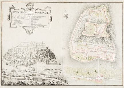 Francesco Maillard [attributed to], Plan of Radico