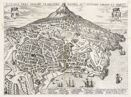 Georg Braun and Frans Hogenberg, *Catana urbs Sici