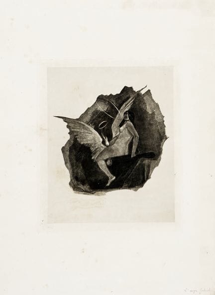 费利西安·罗普斯（Félicien Rops），一套由两幅以亵渎为主题的版画组成的作品集。约1890