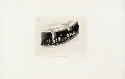 多位作者，由Cadart出版的5幅版画合集。1878年。1) 皮奇尼（A. Piccinni），《罗