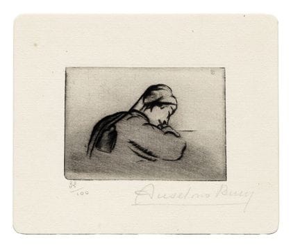 安塞尔莫·布奇（Anselmo Bucci），由《意大利前线速写》（Croquis du front