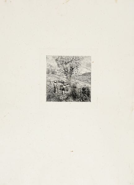 乔瓦尼·法托里，一套5幅版画。1910-15年。5幅锌版蚀刻画合集。 版面：每张645×500毫米。