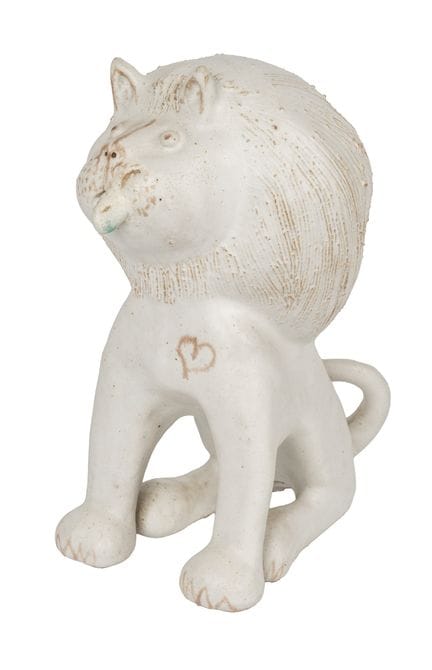 Stoneware. 30x22x14 cm. Signed and marked "Italy" 