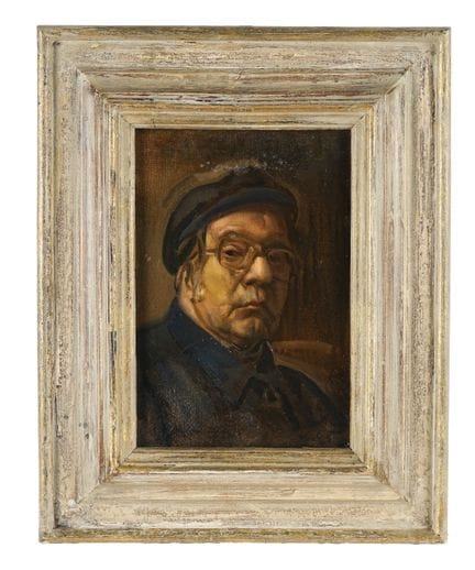 Huile sur carton entoilé. 31 x 21,5 cm. Barletti, 