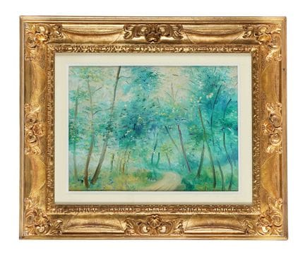 Huile sur toile. 30 x 40 cm. Signature en bas à dr