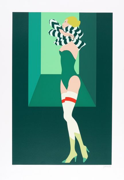Amleto Dalla Costa, Amanda. 1983. Silkscreen print
